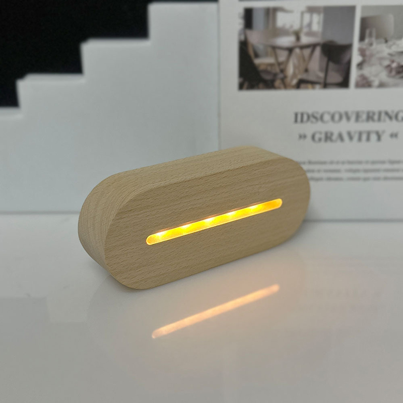 Battery-operated Oval Timer Light Base 