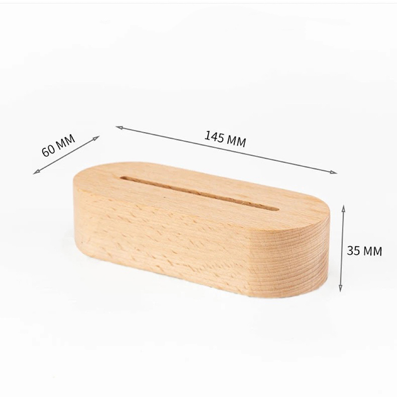 Battery-operated Oval Timer Light Base 