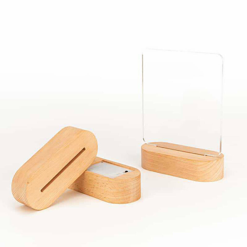 Battery-operated Oval Timer Light Base 
